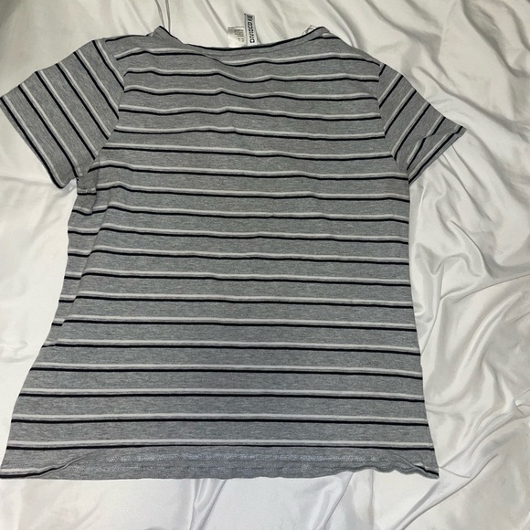 Striped Basic Tee - Picture 3 of 3